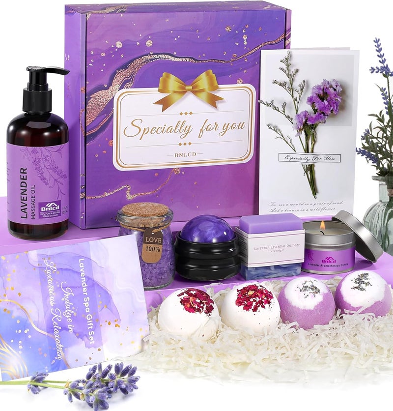 Bnlcd Luxury Lavender Spa Gift Set for Women - Image 1